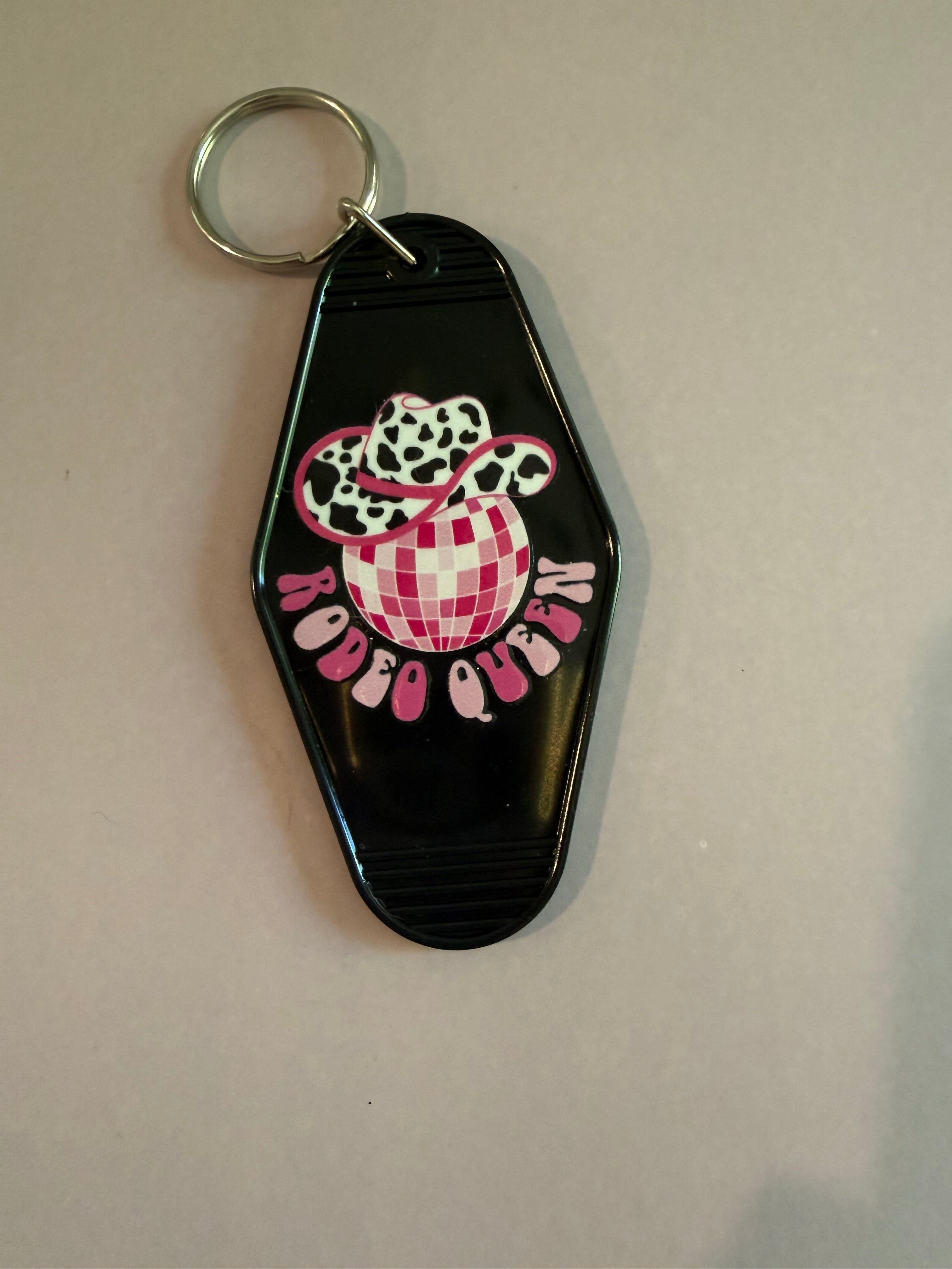 Keychain “rodeo queen”