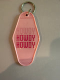 Keychain “pink howdy”