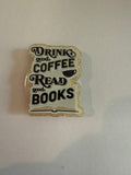 Regular Popsocket “drink good coffee read good books”