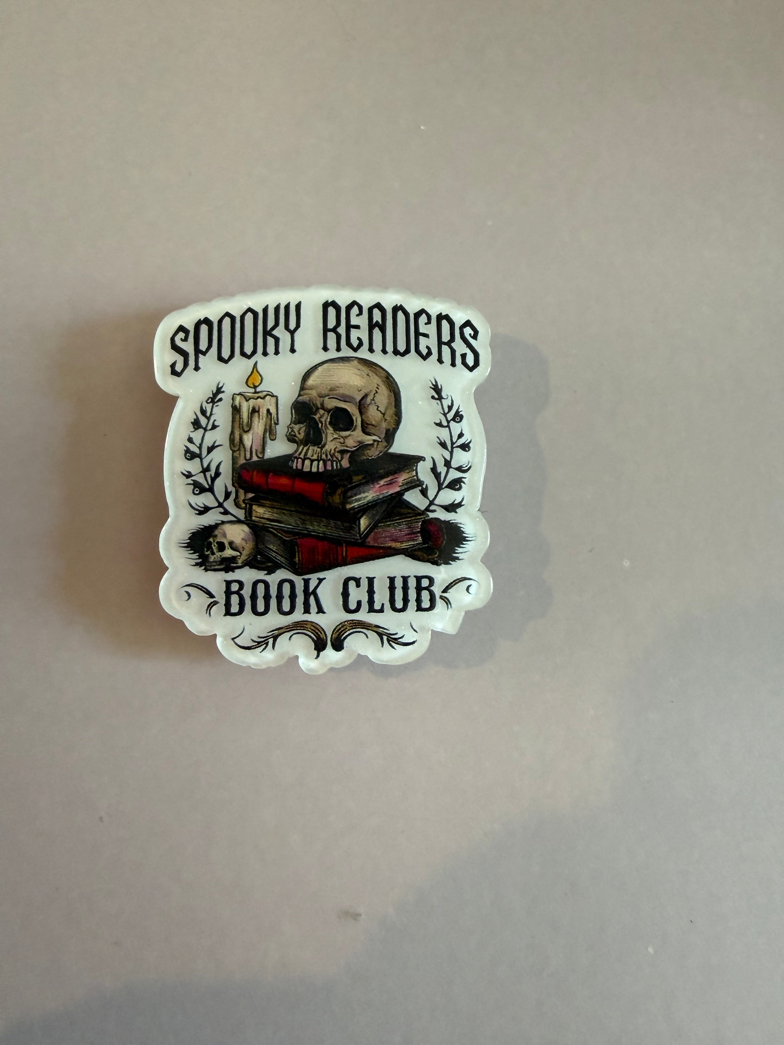 Regular Popsocket “spooky readers book club”