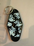 Keychains “blue flowers”