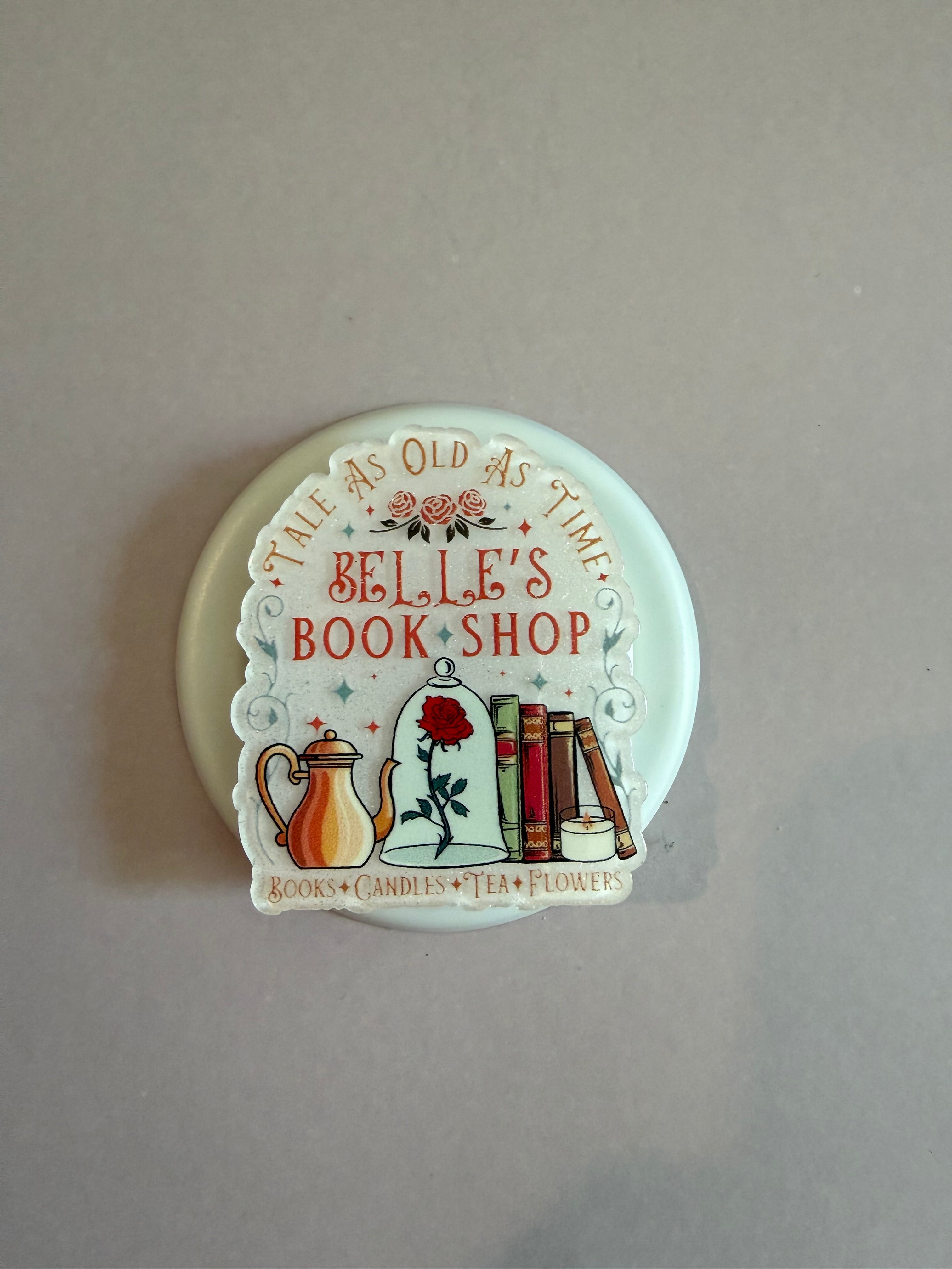 Mag Safe Popsocket “Belle’s book shop”