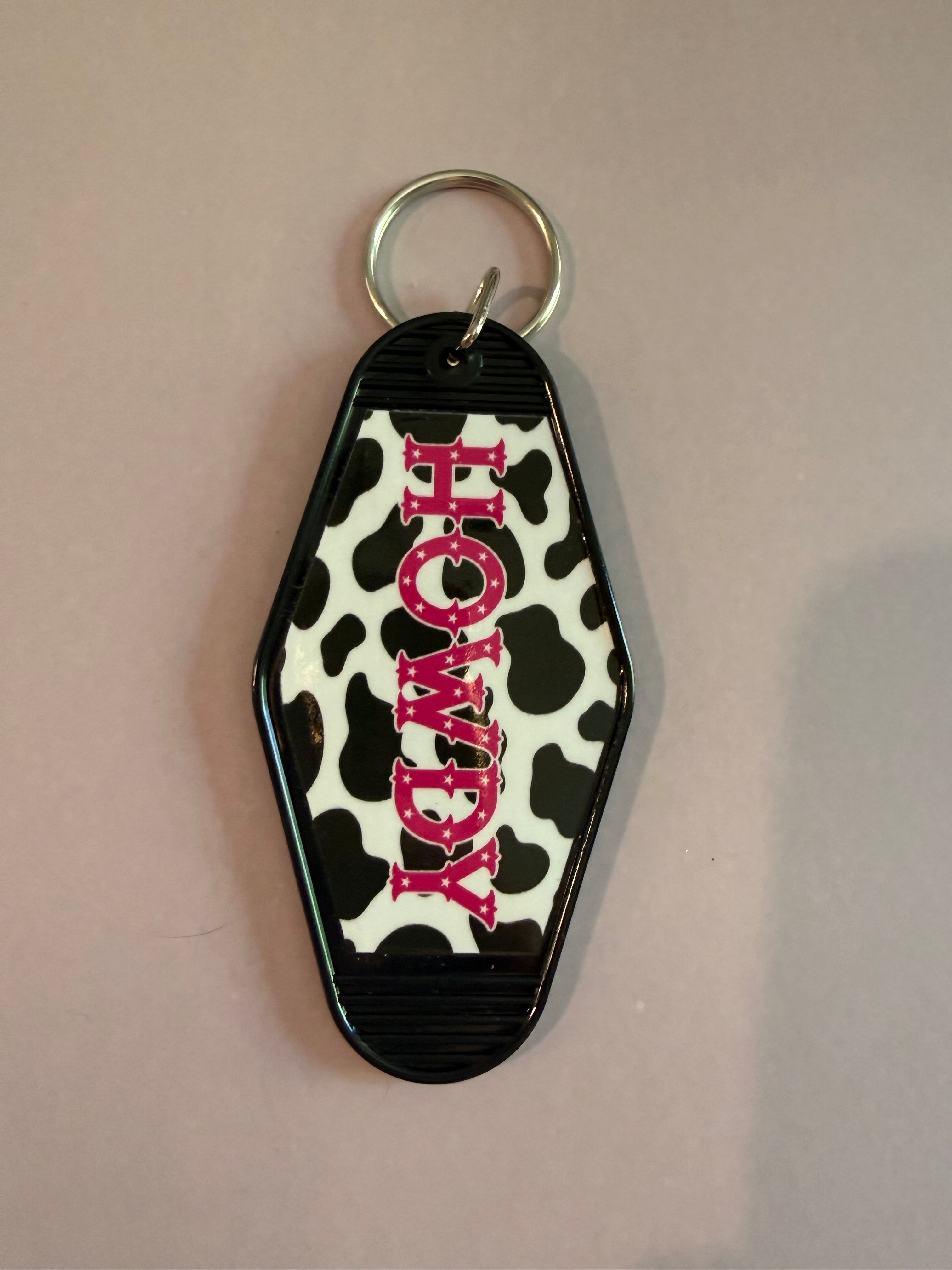 Keychains “howdy”