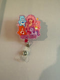 Interchangeable Non-Beaded Badge Reel “80’s Girl”