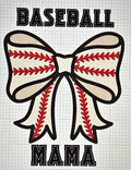 Decal, baseball mama